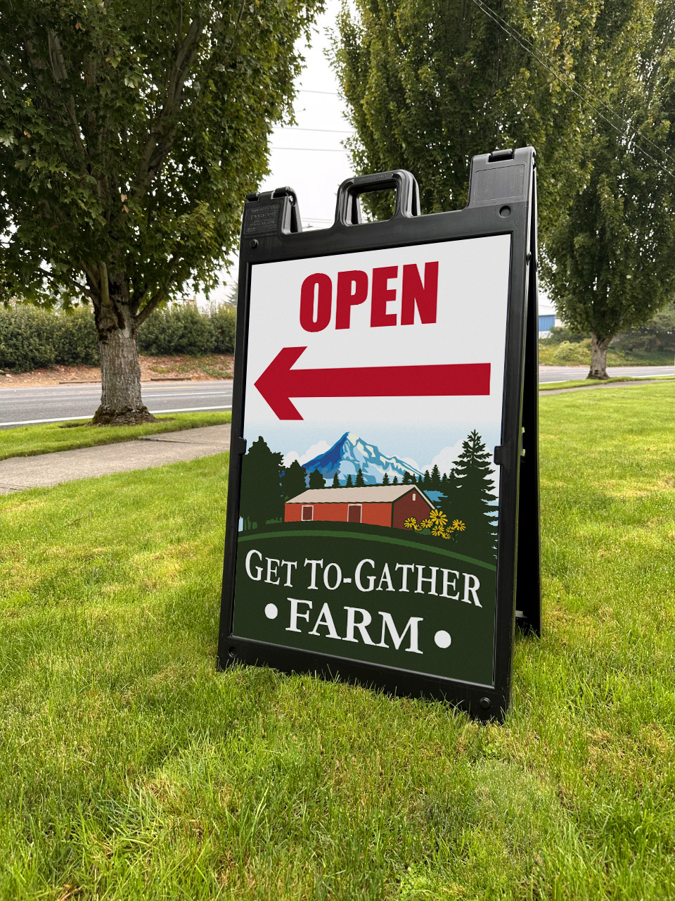 A-Frames & Sidewalk Signs | Restaurants & Foodservice | Vancouver, WA | Corrugated Plastic / CoroplastTM