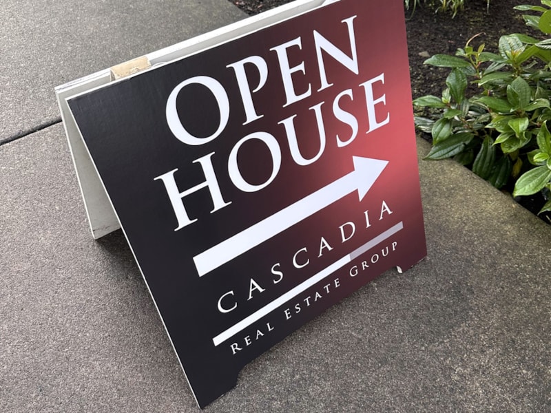 A-Frames & Sidewalk Signs | Real Estate | Vancouver, WA | Wood