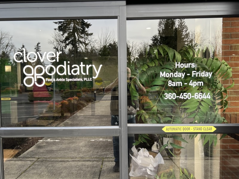 Window Graphics | Healthcare | Salmon Creek, WA | Vinyl