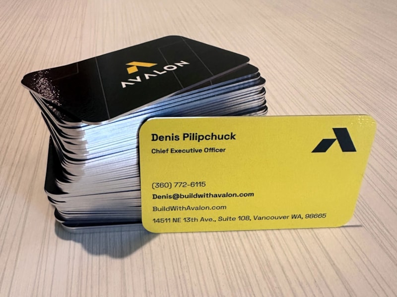Business Cards, Letterhead & Stationery | Service and Trade Organizations | Vancouver, WA | Metal