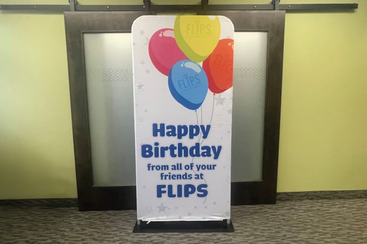 Banner Stands | Gyms, Health Clubs, Fitness Facilities