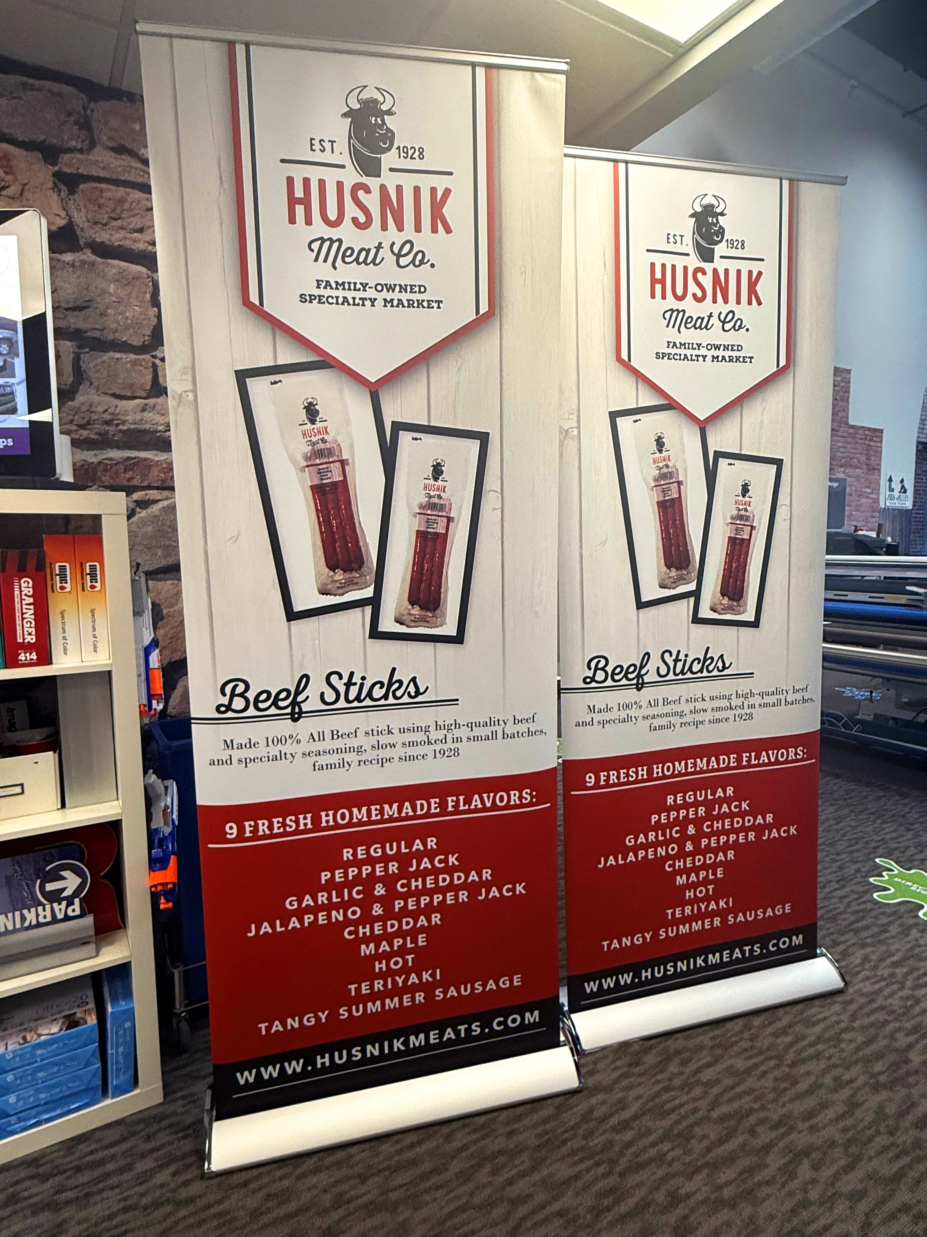 Banner Stands | Restaurants & Foodservice | Vinyl