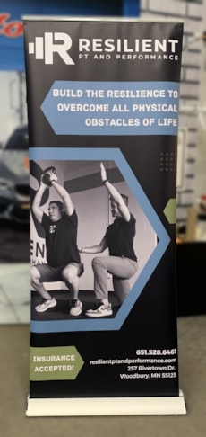 Banner Stands | Gyms, Health Clubs, Fitness Facilities