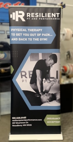 Banner Stands | Gyms, Health Clubs, Fitness Facilities