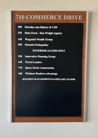 Directory and Wayfinding Signage