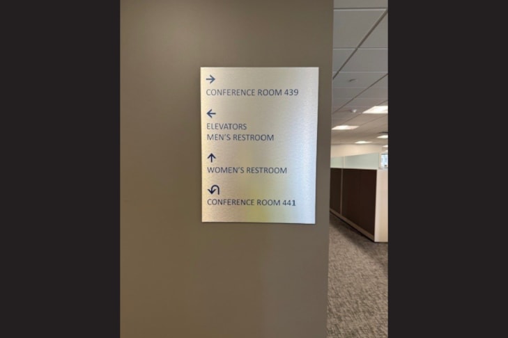 Directory and Wayfinding Signage