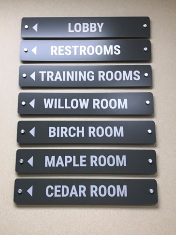 Directory and Wayfinding Signage
