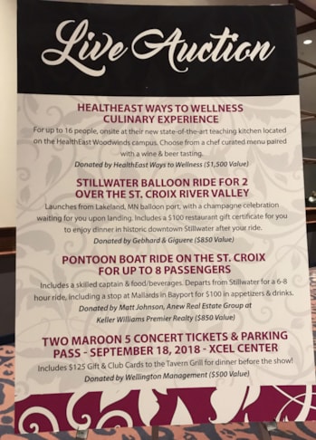 Non-Profit & Fundraiser Event Signs