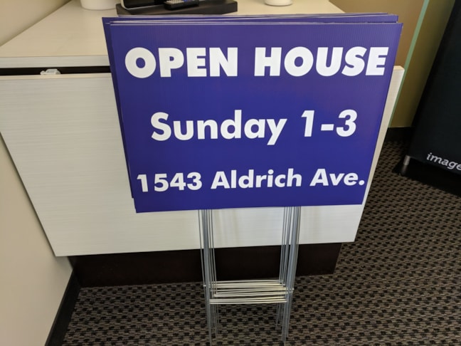 Real Estate Sign Frames