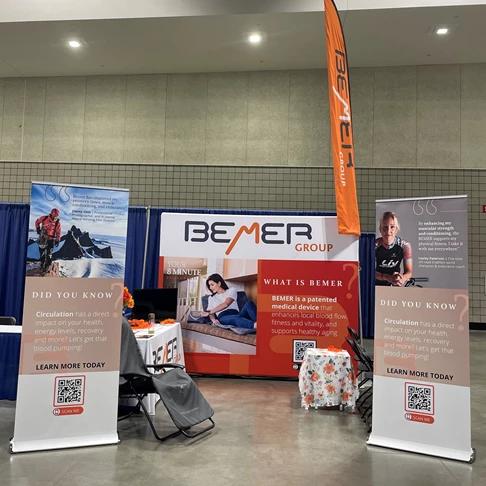 Trade Show Banners, Feather Flags, Table Throws, and Promotional Products
