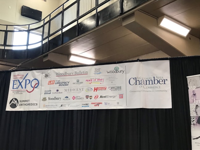 Woodbury Trader show banner