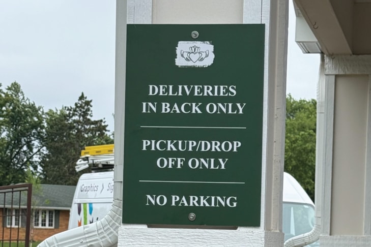 Parking Lot Signs | Professional Services