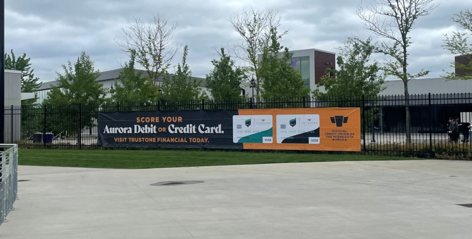 Truestone Fabric & Vinyl Outdoor Banners for the Minnesota Vikings Practice Facility in Eagan