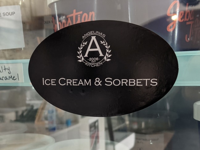 Angelinas Kitchen Window Graphic