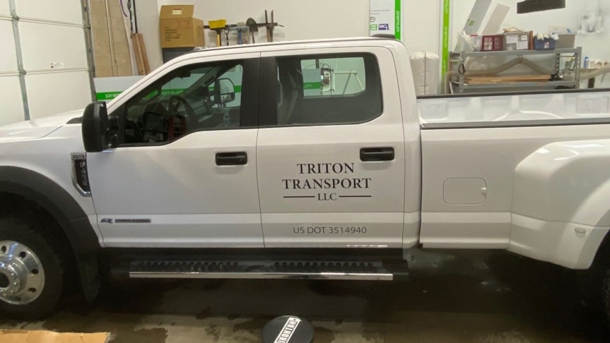 Vehicle Decals & Lettering | Transportation, Logistics, & Distribution