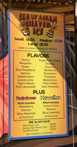 Menu Signs & Price List Signage | Restaurants & Foodservice