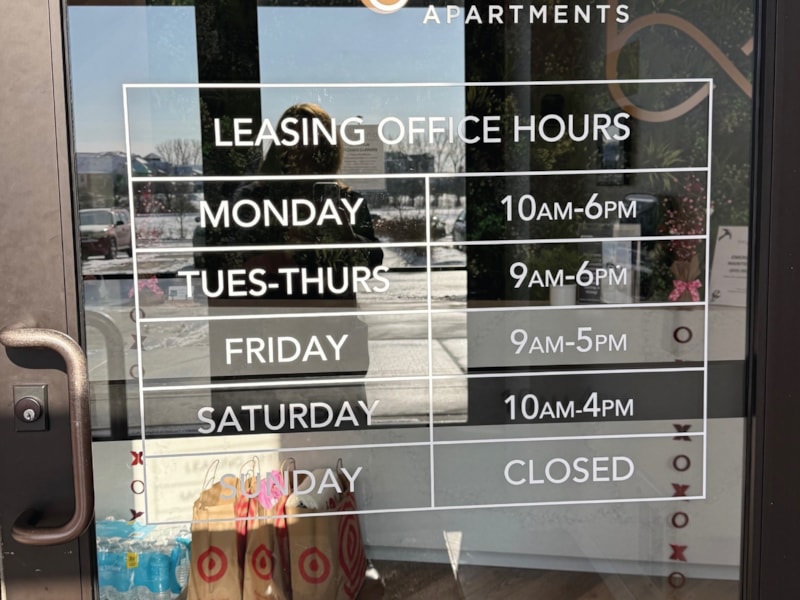 Window Graphics | Property Management | Vinyl