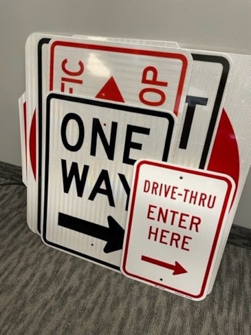Traffic Control Signage | Retail