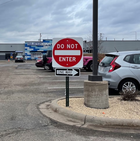Traffic Control Signage | Retail