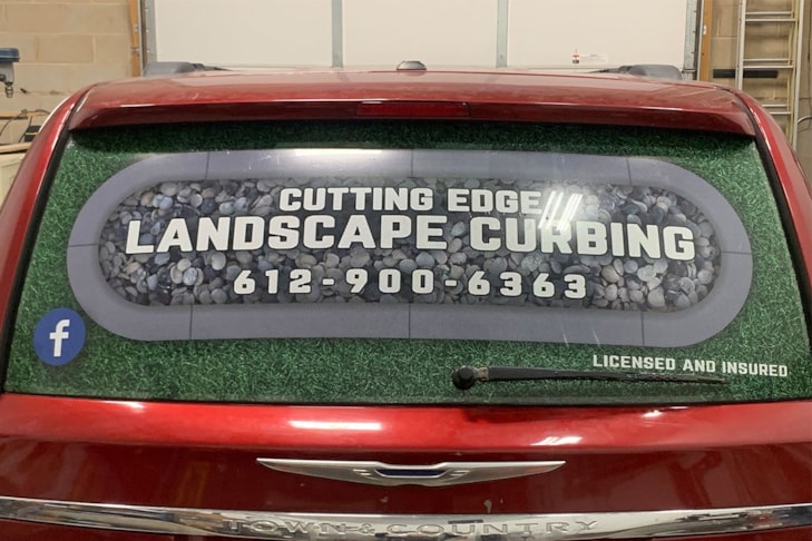 Vehicle Graphics & Lettering | Agricultural and Landscaping Signs