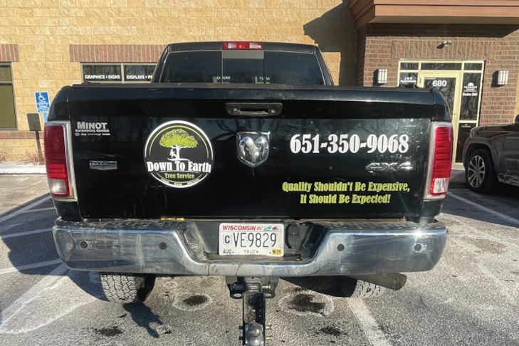 Vehicle Graphics & Lettering | Agricultural and Landscaping Signs