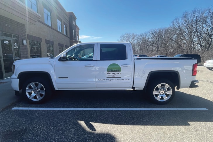 Vehicle Graphics & Lettering | Agricultural and Landscaping Signs