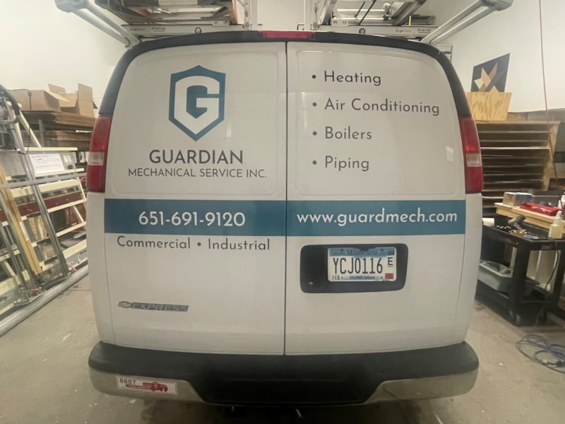 Vehicle Graphics & Lettering | Service and Trade Organizations | Vinyl