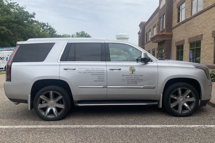 Vehicle Graphics & Lettering | Agricultural and Landscaping Signs