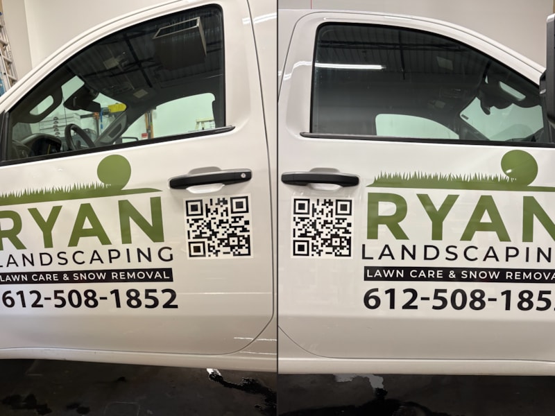 Vehicle Graphics & Lettering | Agricultural and Landscaping Signs | Vinyl