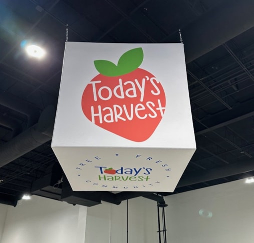 Hanging Signs & Ceiling Displays