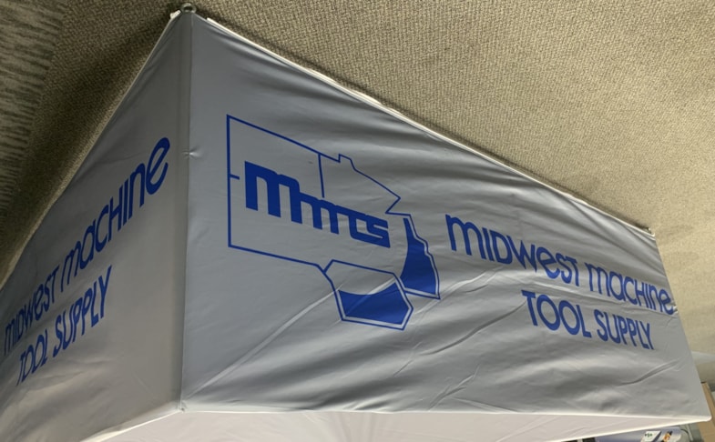 Ceiling Graphics & Displays | Manufacturing