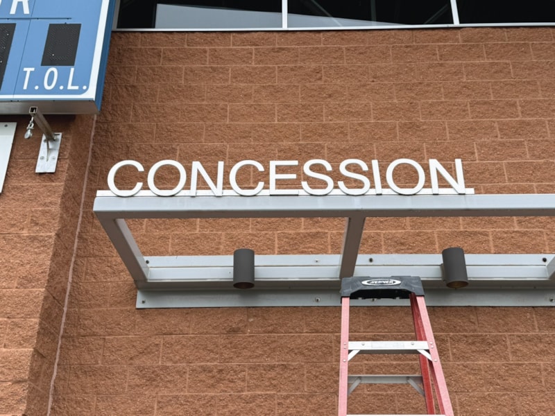 3D Signs & Dimensional Letters | School Athletic Facility Signage | Acrylic