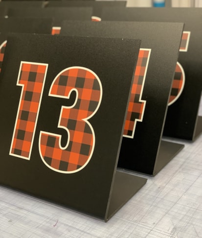 Table-Top Displays & Tabletop Banners | Gyms, Health Clubs, Fitness Facilities