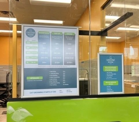 Display Cases and Message Board Signs | Retail