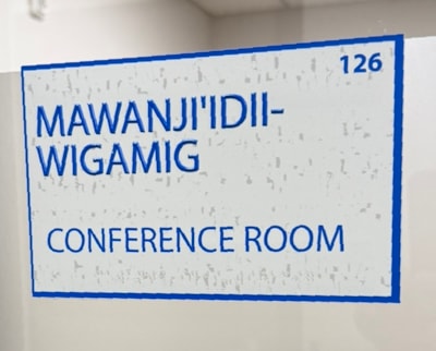 Modern ADA Signage for a Modern Workplace – Signage for the Mille Lacs Band of Ojibwe
