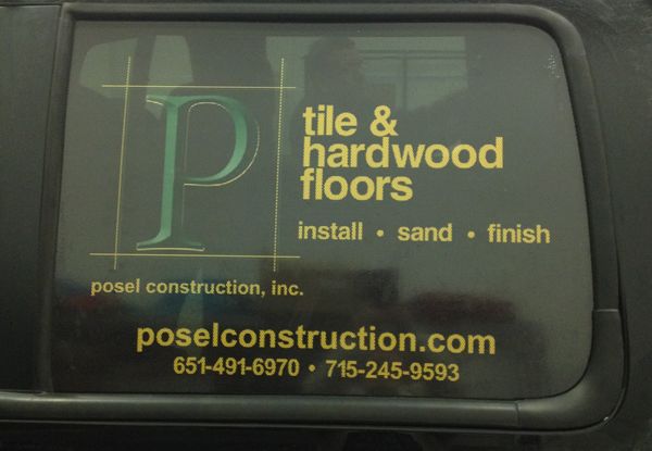  - Vehicle Window Lettering