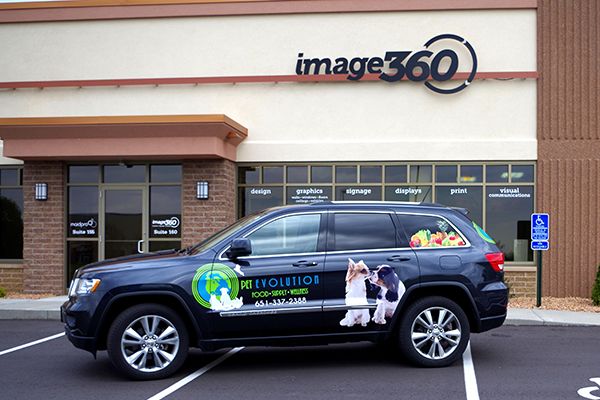 - Image360-Woodbury-MN-Vehicle-Graphics-Partial-Wrap-Retail-Pet-Evolution