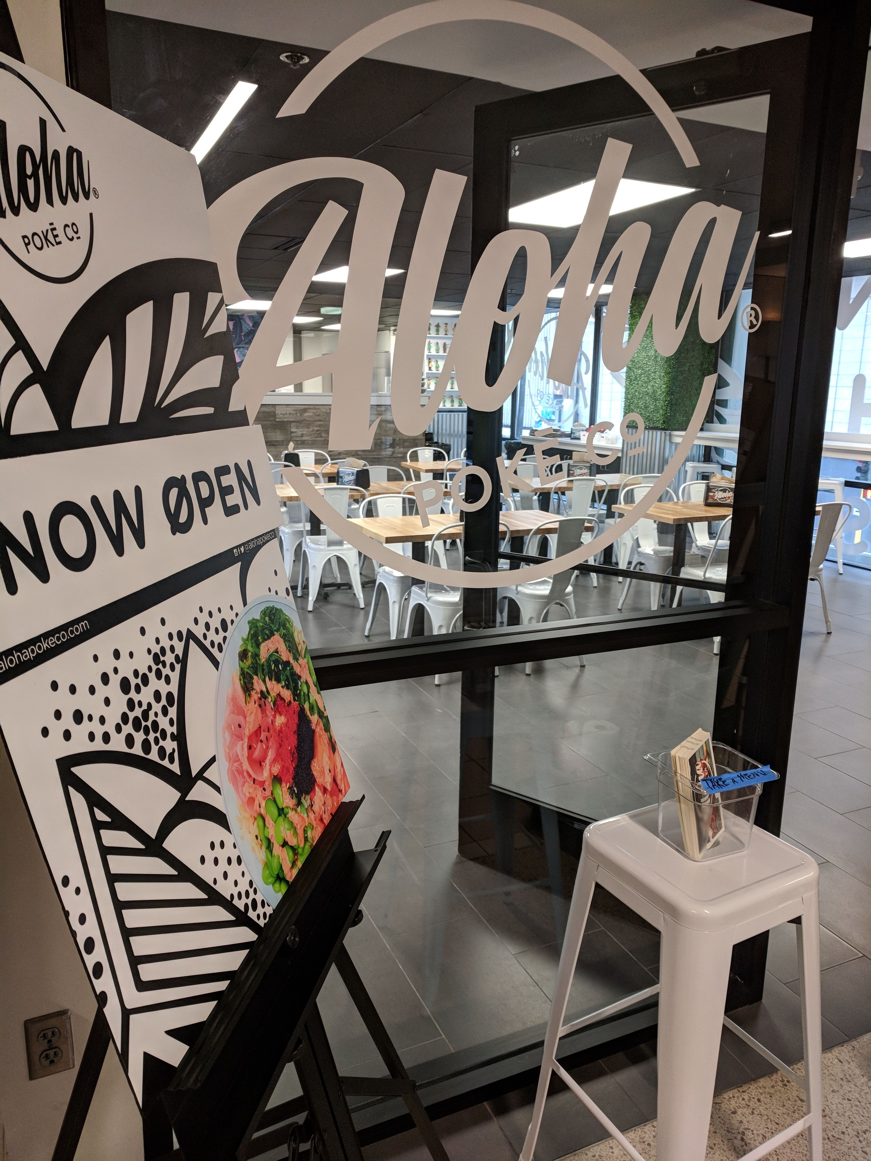 Window graphics for Aloha Poke