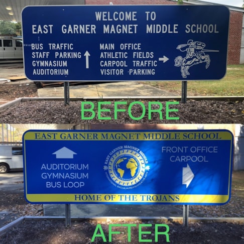 Metal Signs and Displays | K-12 School Signs & Displays