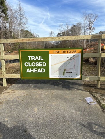 Metal Sign Board - Town of Wake Forest - Wake Forest, NC