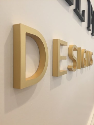 3D Signs & Dimensional Lettering