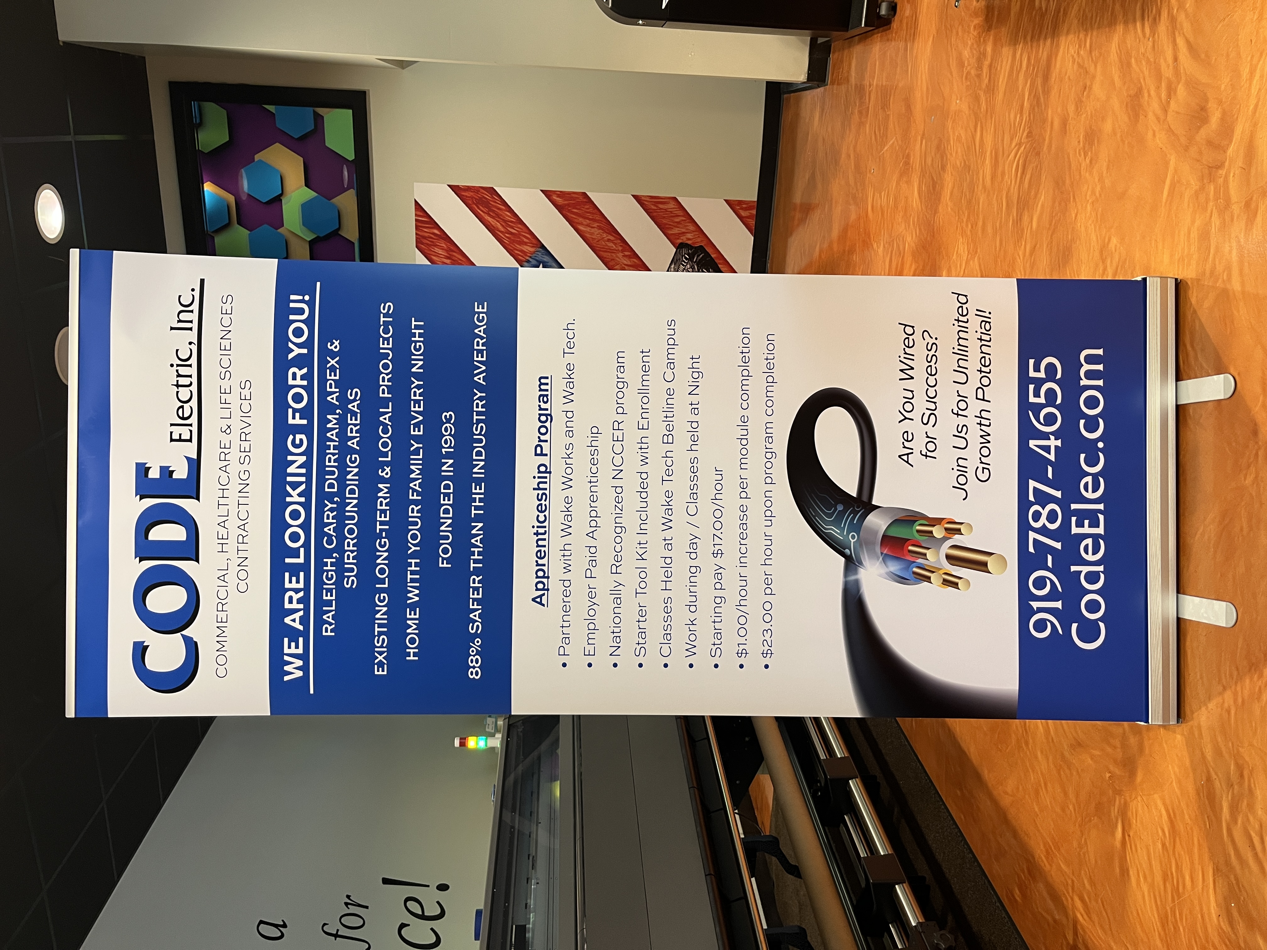 Banner Stands | Professional Services | Raleigh, NC | Vinyl