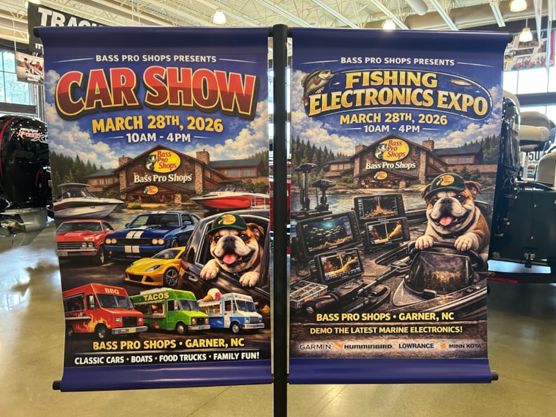 Banner Stands | Retail | Raleigh, NC | Vinyl