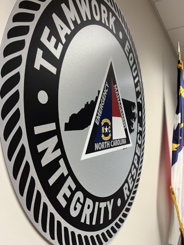 Metal Plaque - State of NC - Raleigh, NC