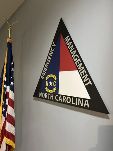 Metal Plaque - State of NC - Raleigh, NC