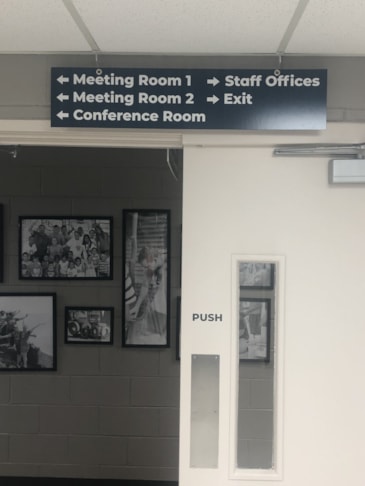 Directory and Wayfinding Signage