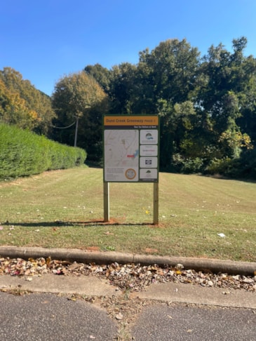 Post & Panel Sign - Town of Wake Forest, NC