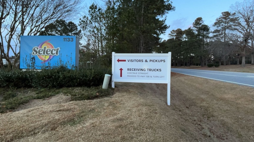 Post & Panel Sign - Select Products - Henderson, NC