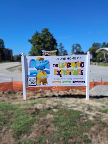 Post & Panel Sign - The Learning Experience - Rolesville, NC