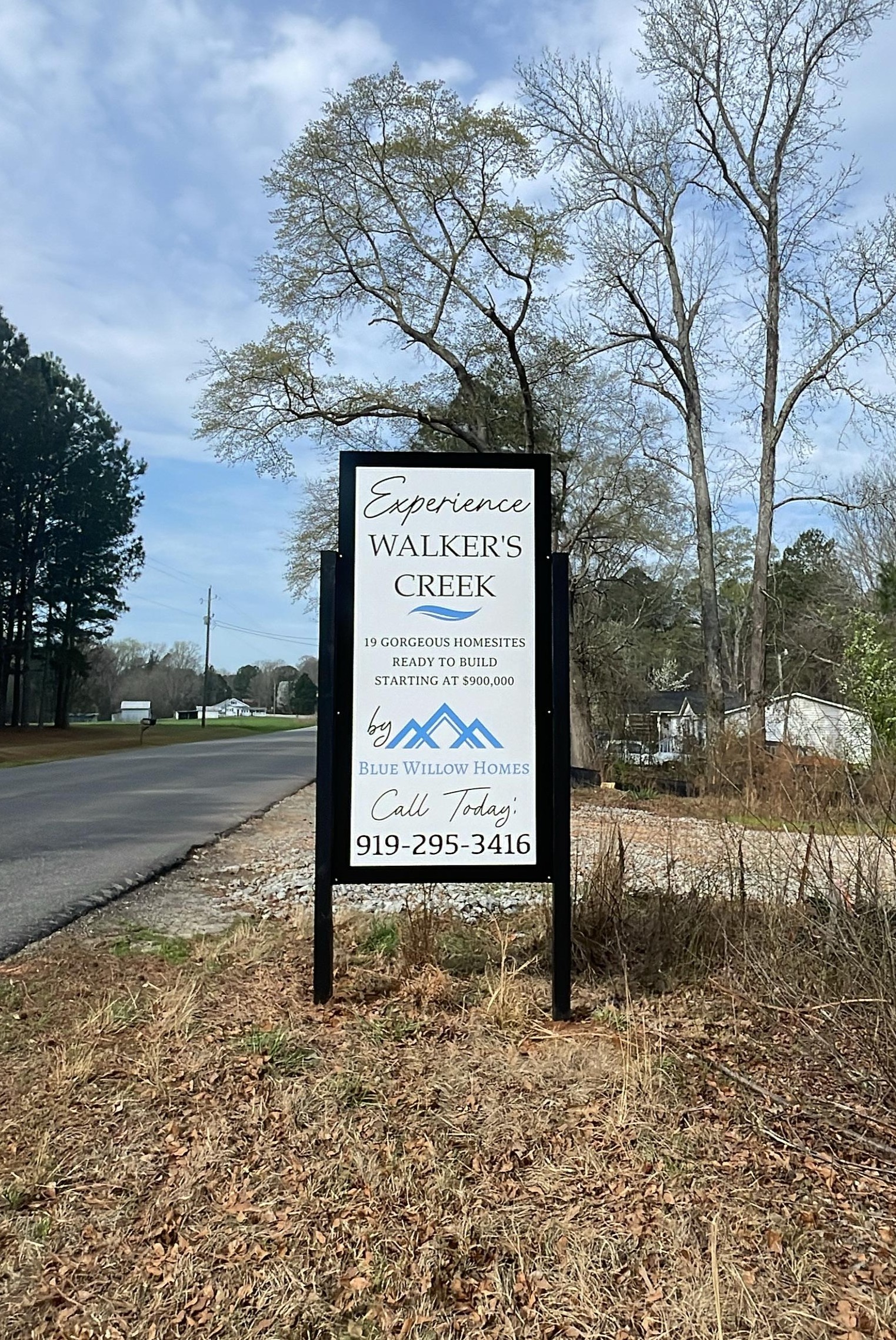Post & Panel Signs | Real Estate | Holly Springs, NC | Metal